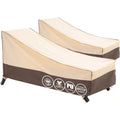 coperture per lettini beige ingresso impermeabile